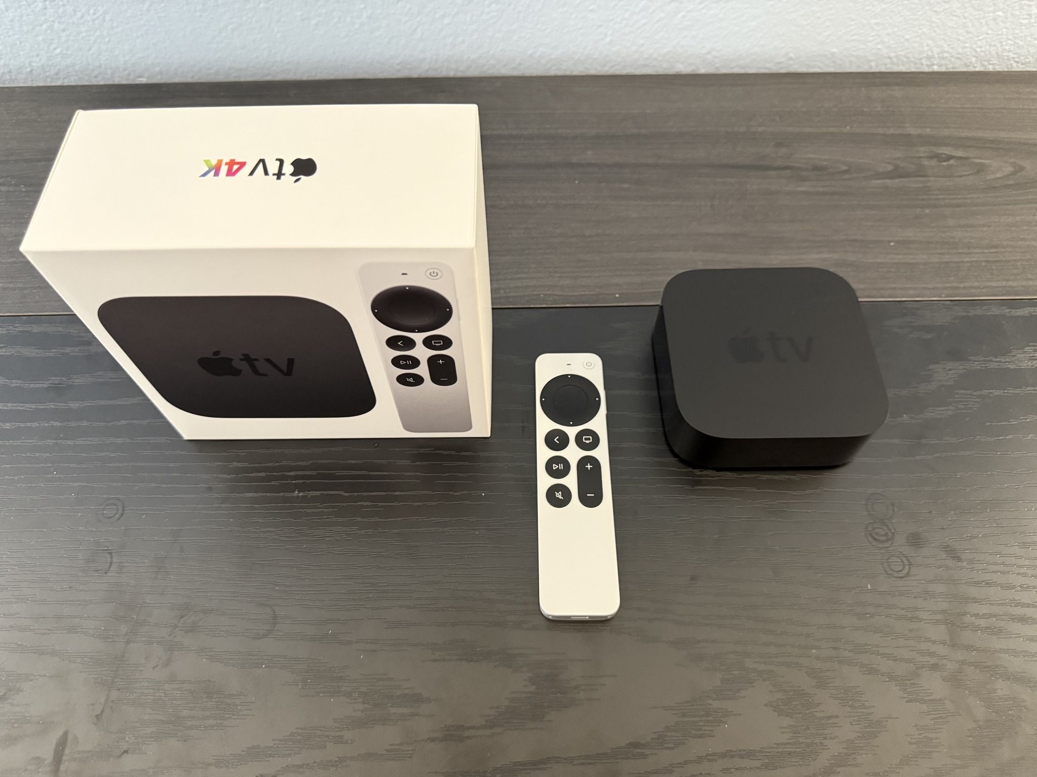 Apple TV 4K (2nd Gen, 32GB), Excellent Condition w/ Box & Siri Remote