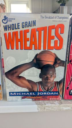 Collectable Wheaties cereal boxes