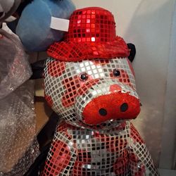 Huge disco pig