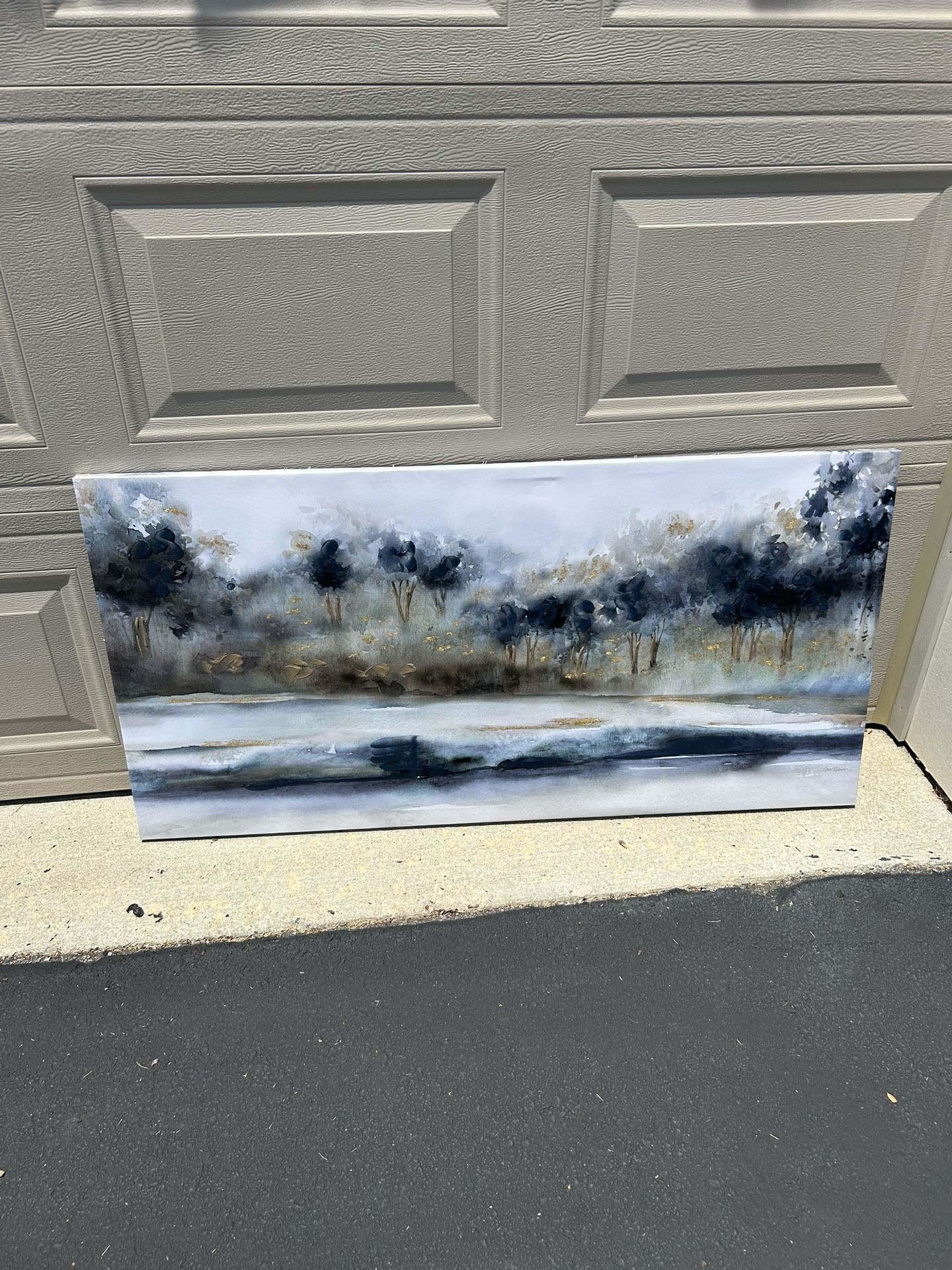 Outdoors Pastel Canvas