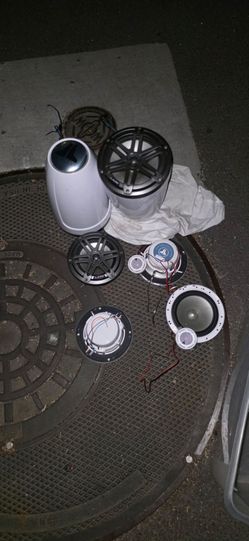 Jl audio speakers,subwoofer,amp.