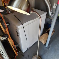 Modern Tall Brushed Silver IKEA FLOOR LAMP-Excellent Condition!