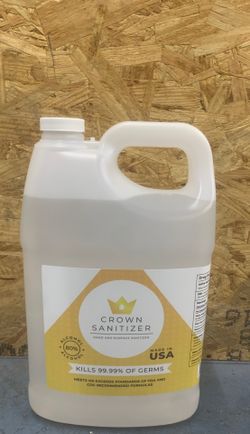 Crown hand and surface sani