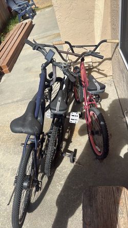 FREE BIKES - 2 BMX, 1 E-bike