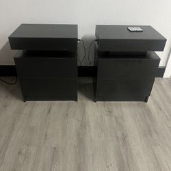 Too small dresser stands with the lights