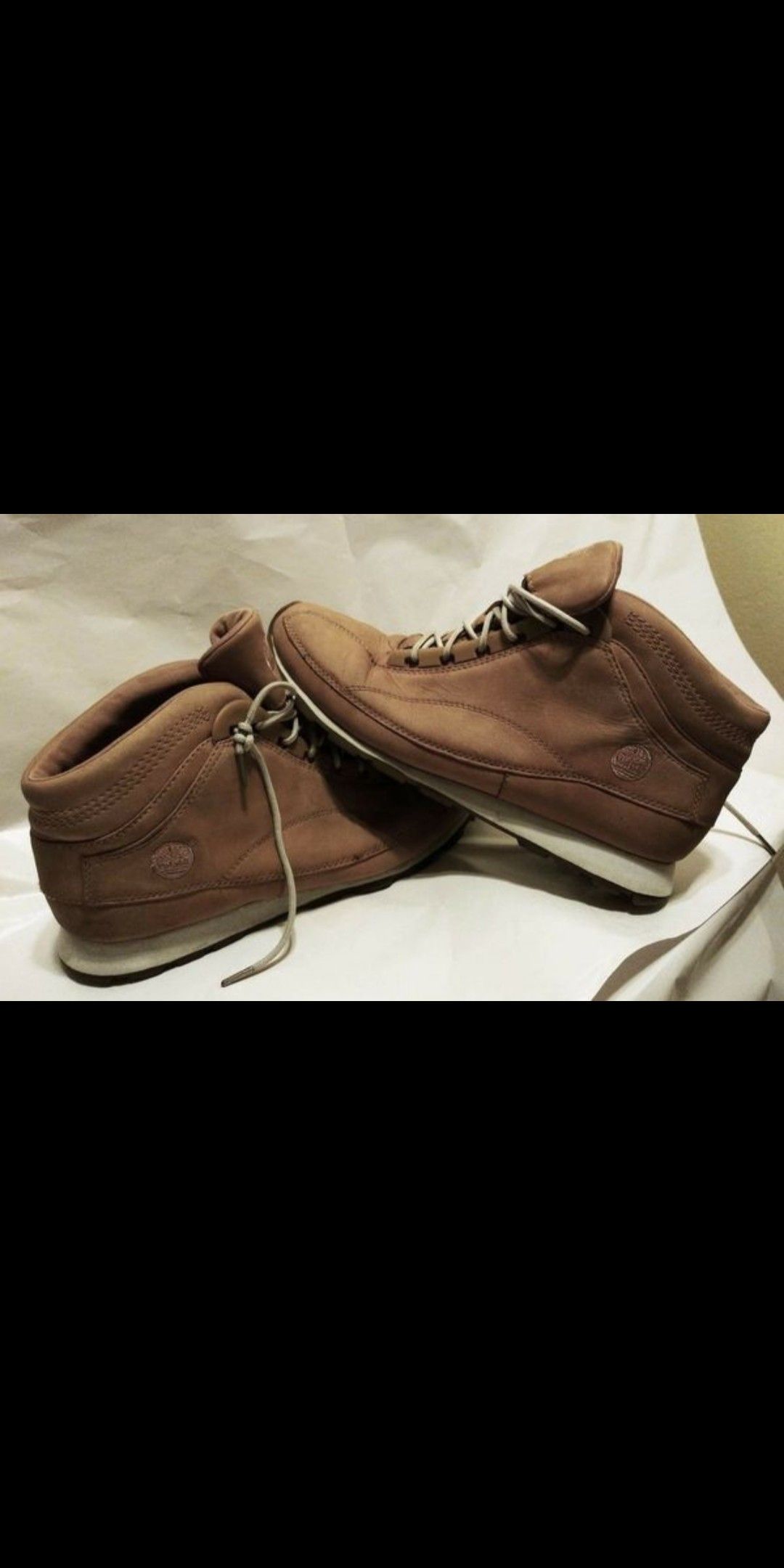 Timberland tan brown leather Trail Seeker boots size 9 1/2