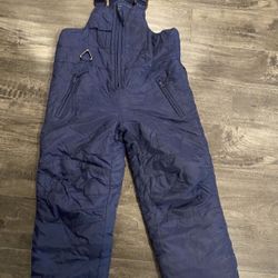 Kids Navy Blue Size 5/6 Snow Bib $25