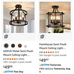 Modern Farmhouse Ceiling Light