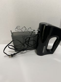 Black & Decker Electric Hand Mixer With 2 Different Heads