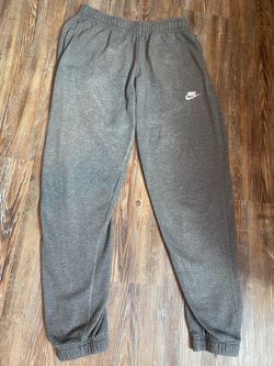 Nike Gray Fleece Jogger Sweatpants