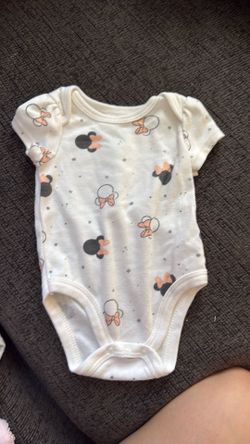 Baby girl Minnie Mouse shirt