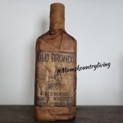 Old Fashioned Primitive Bottle 