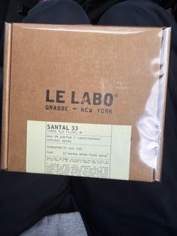 New Santal perfume