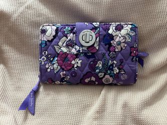 Vera Bradley Turnlock Wallet Enchanted Garden