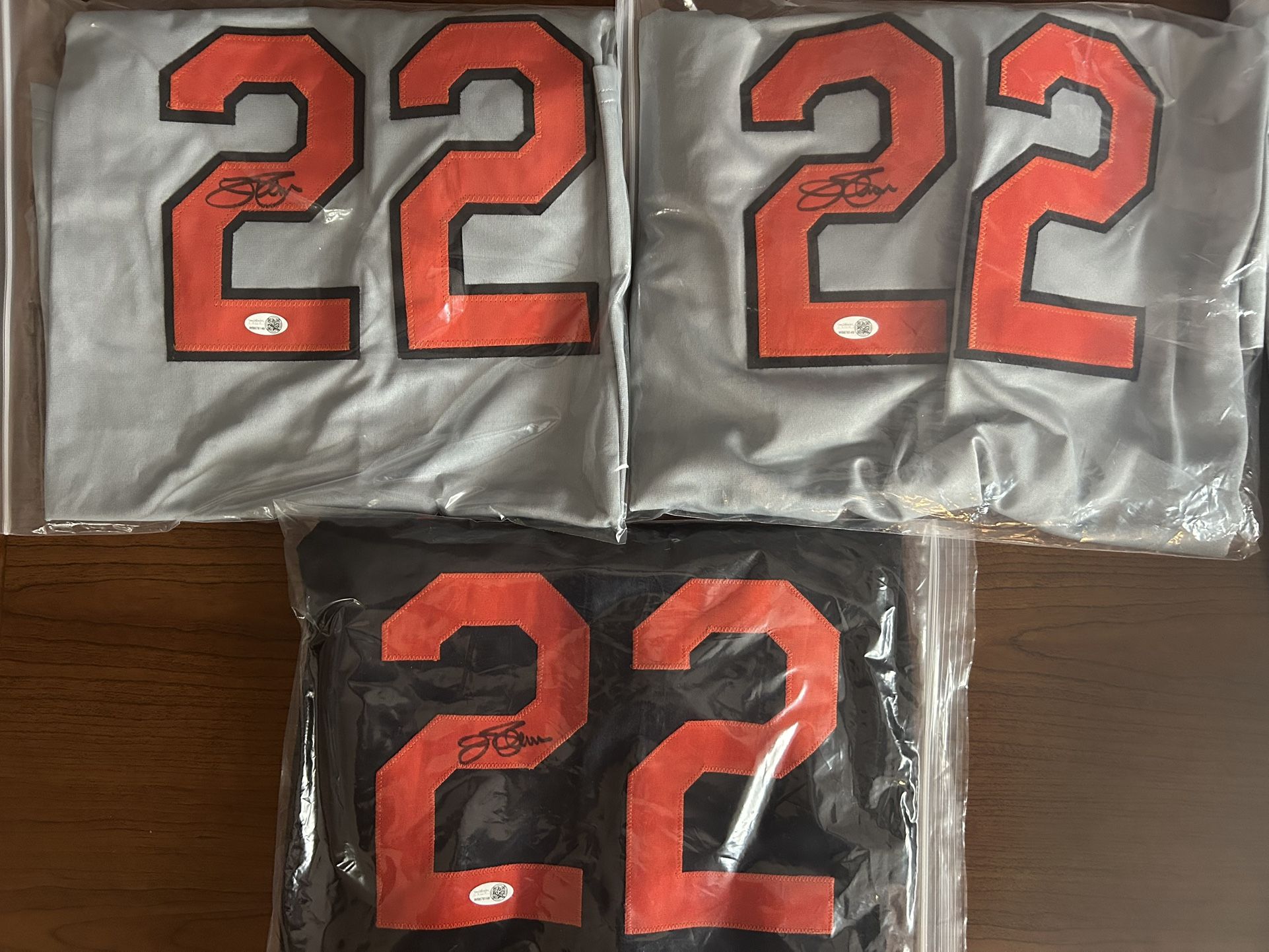 Jim Palmer Autogrpahed Certified Jerseys (3)