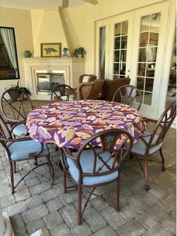Lanai furniture- table and chairs