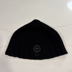 Stone Island Wool Beanie Black 