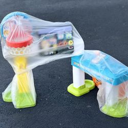 Fisher-Price Laugh & Learn 4-in-1 Game Experience Sports Activity Center & Toddler Learning Toy
