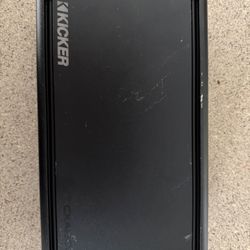 Amplifier Kicker 46CXA series 1channel Monoblock 2400watts max and 1200w rms Class D for Bass only for Subwoofers 1 ohm stable amp Compact amp