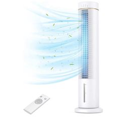 Paris Rhône 45" 3-In-1 Evaporative Cooler, 80° Oscillating, 4 Speeds, 3 Modes, 6L Tank