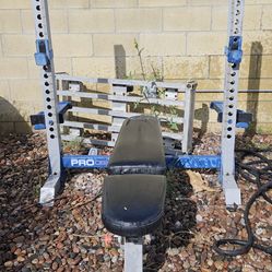 Bench and squat set