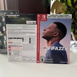 FIFA 22 Legacy Edition Nintendo Switch ‘For Display Only’ Case Artwork Only