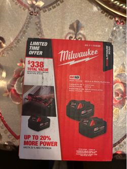 Milwaukee battery’s