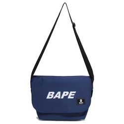 BAPE Classic Navy Blue Messenger Bag (ss23) - Best Offer