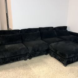 Black Sectional