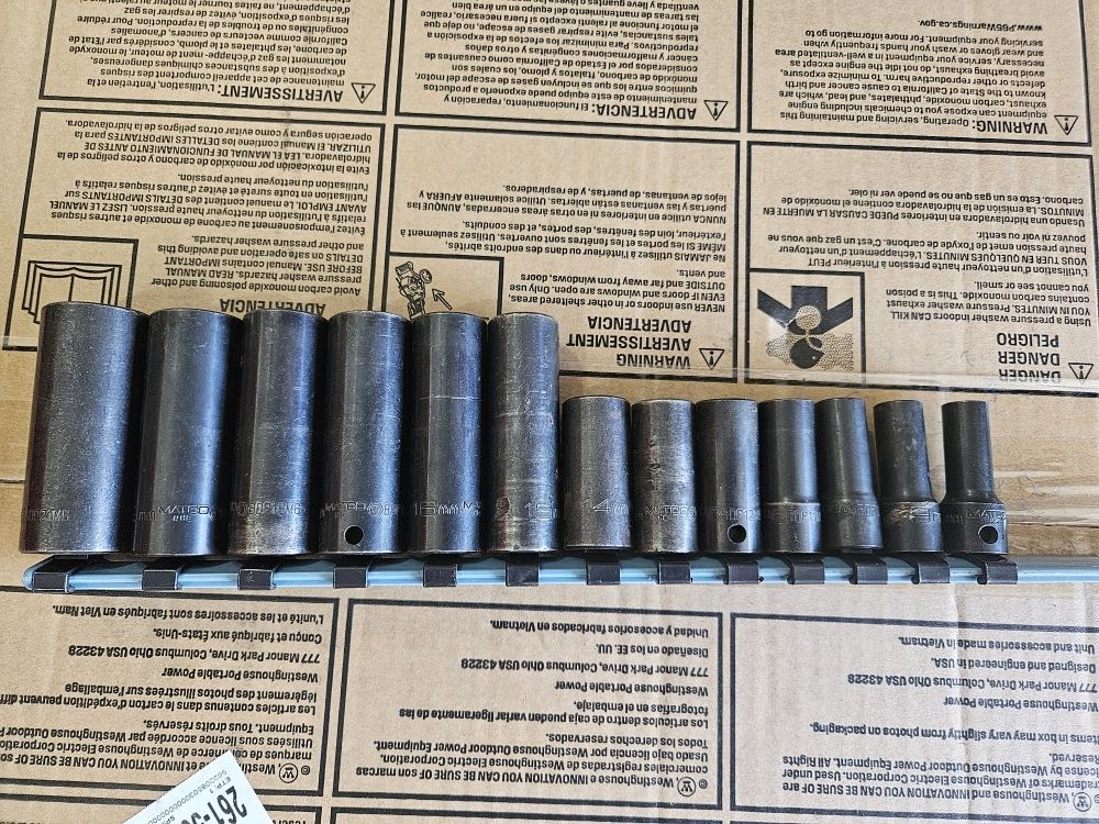 Matco Deep Impact Socket Set