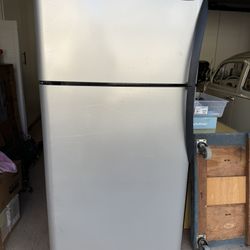 FREE Frigidaire 18.2 Cubic Refrigerator Silver Black