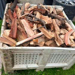 Dry Split Almond Mix Firewood!!!Ready Too Burn Seasoned Wood!!!