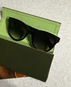 Longshamp black sunglasses with silver accents