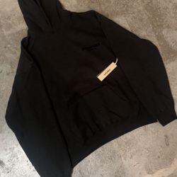 Black Essentials Hoodie
