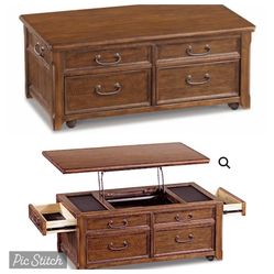 Ashley Woodboro Lift Top Coffee Table