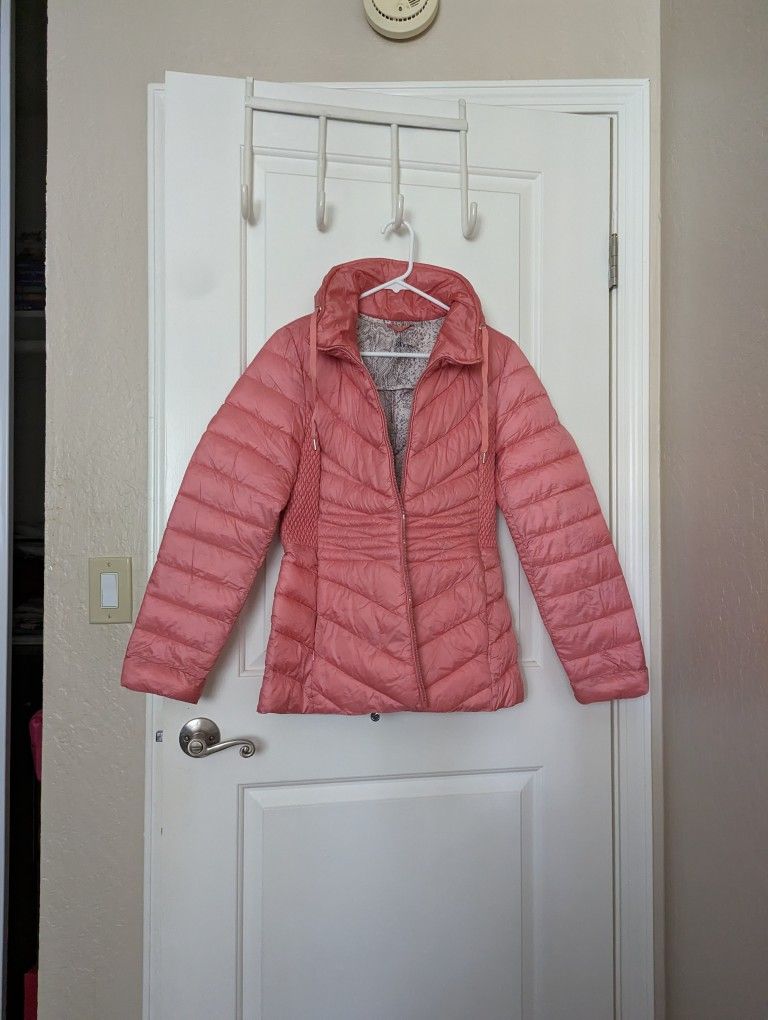 Pink Puffer Jacket Women