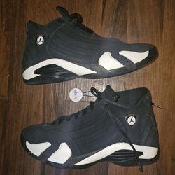 Jordan 14 Retro "Black White"