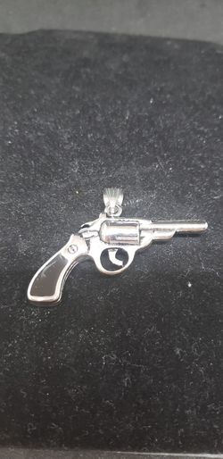 Stainless steel handgun pendant