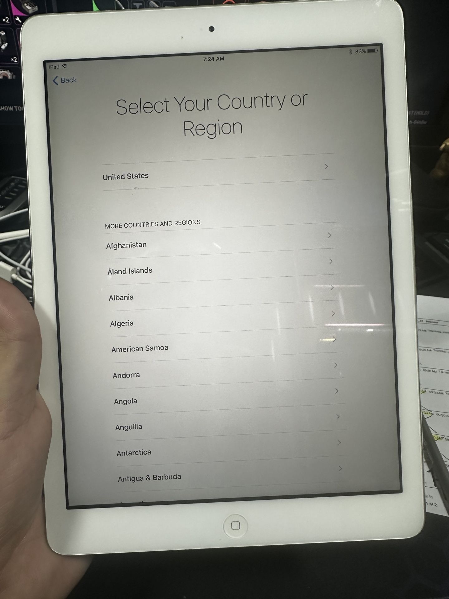 iPad Air Fully Unlocked