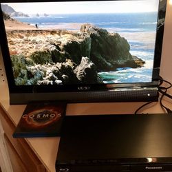 Panasonic DPM-BD75 Blu-ray DVD Disc Player W/ Remote HDMI & Power Cable