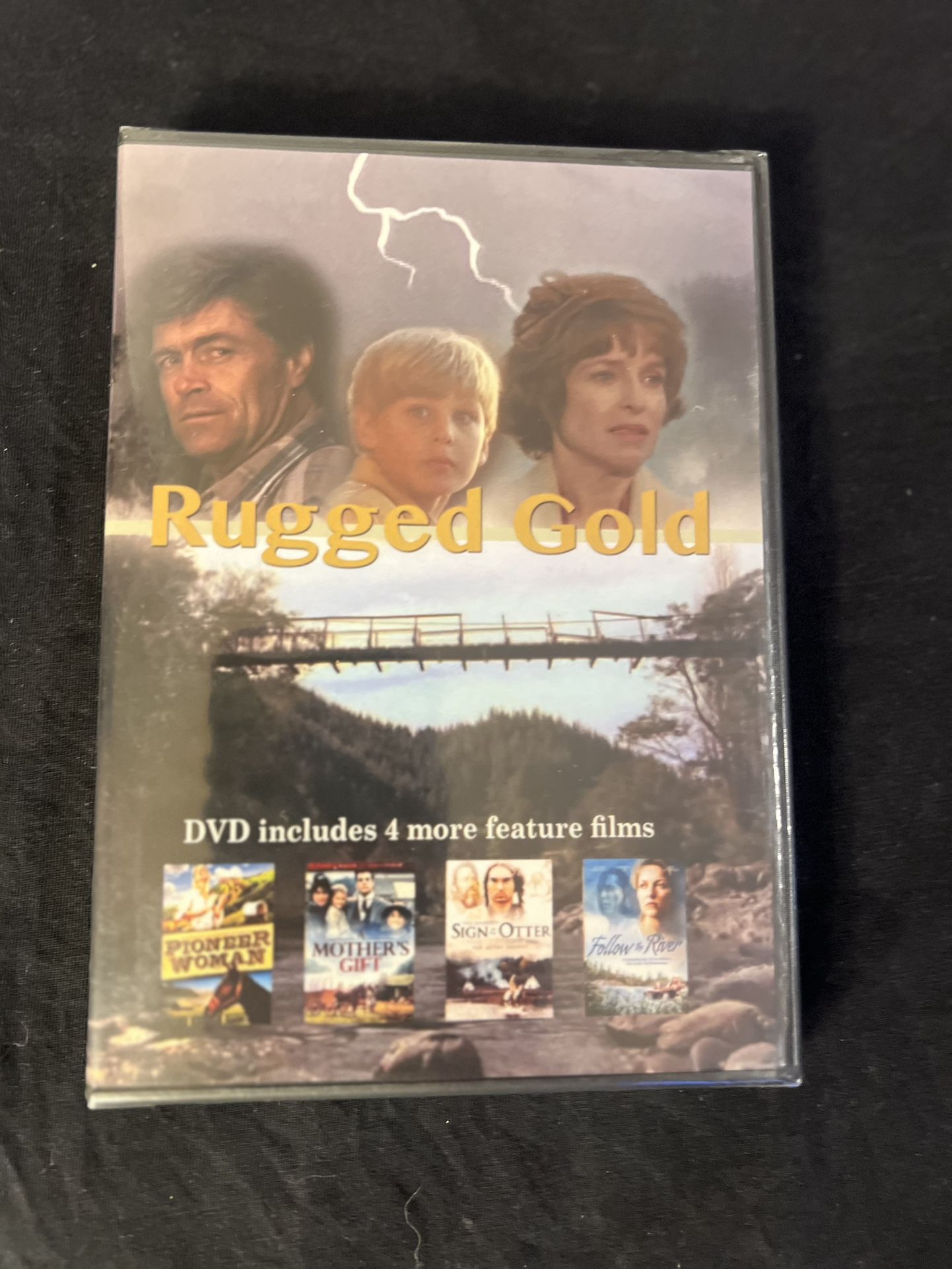 Rugged Gold dvd new 4 films river pioneer women gift otter Sealed