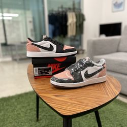 Jordan 1 Low “Bleached Coral” 5y