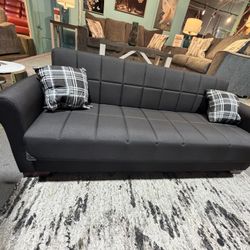 🛋️ Sofa • 🛏️ Sleeper • 📦 Storage — all in ONE! 