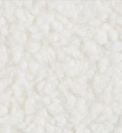 Ivory faux sheepskin sofa
