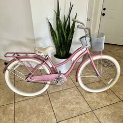 Huffy 26in Nel Lusso Beach Cruiser Bike Pink Taffeta 