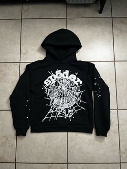 Black spider hoodie (Size Small)