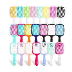 Hair Brush Women Mesh Hollow