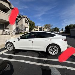 New Tesla Battery (8055mi)-2021 Tesla Model 3 No accident！无事故！官方更换新电池，只跑了8055英里！