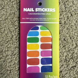Rainbow Nail Decals