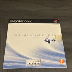 Online Start Up Disc 4.0 - Complete (Playstation 2 PS2)